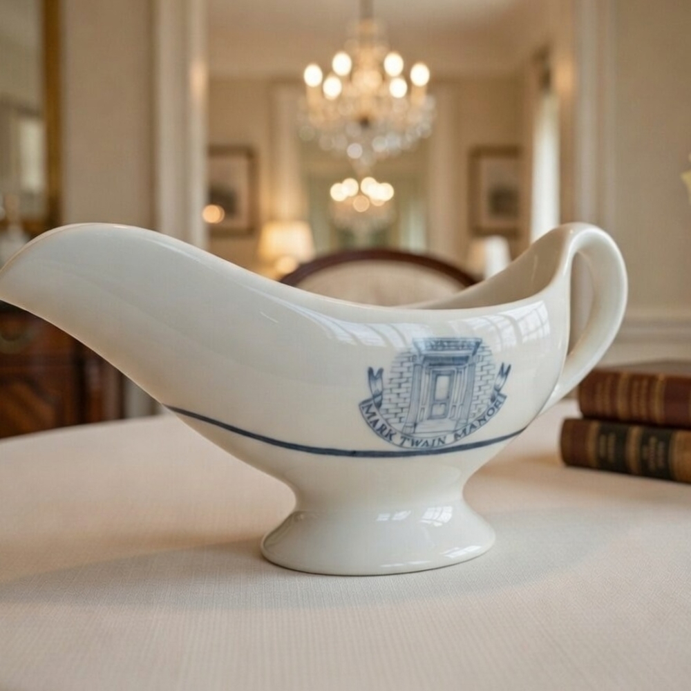 Vintage 1933 Mark Twain Manor Gravy Boatt - Picture 5 of 6